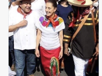 Veladoras a la Guadalupana